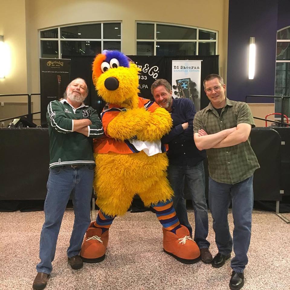 Rick, meLVin, Fred, and Terry for Lehigh Valley Phantoms at PPL Center 2018
